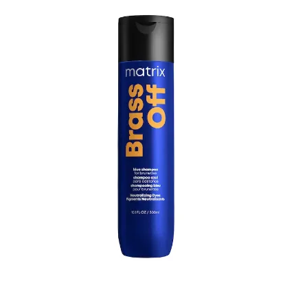 Poza cu Matrix Total Results Brass Off Sampon 300ml - Pentru Neutralizarea Nuantelor Portocalii
