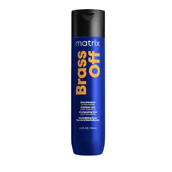 Poza cu Matrix Total Results Brass Off Sampon 300ml - Pentru Neutralizarea Nuantelor Portocalii