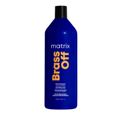 Poza cu Matrix Total Results Brass Off Sampon 1000ml - Pentru Neutralizarea Nuantelor Portocalii
